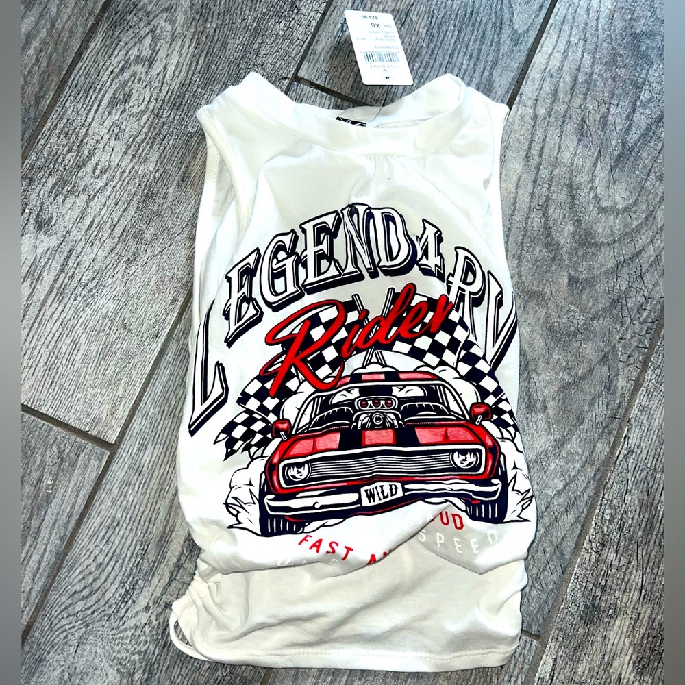graphic tank top